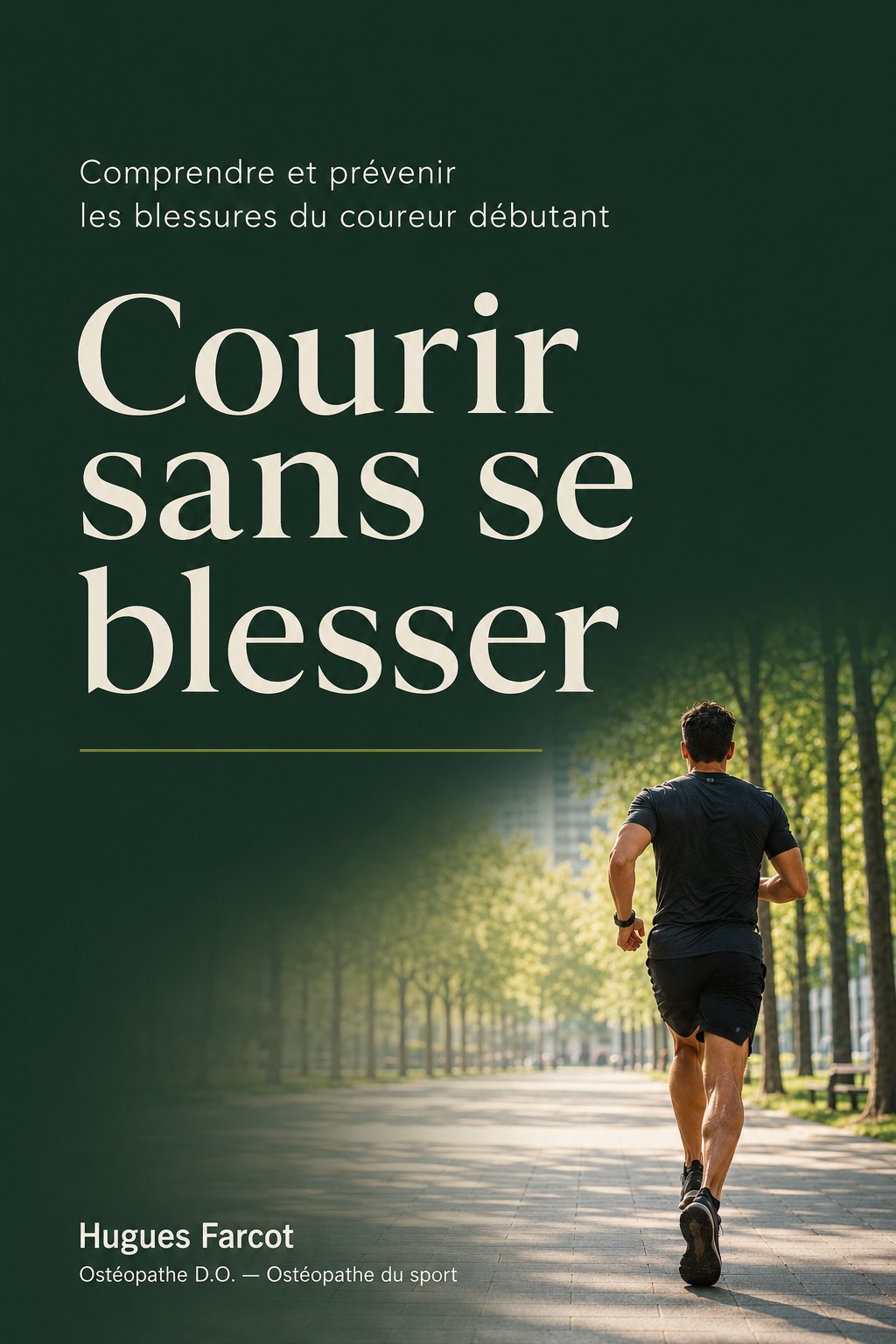 Couverture du guide Courir sans se blesser, par Hugues Farcot