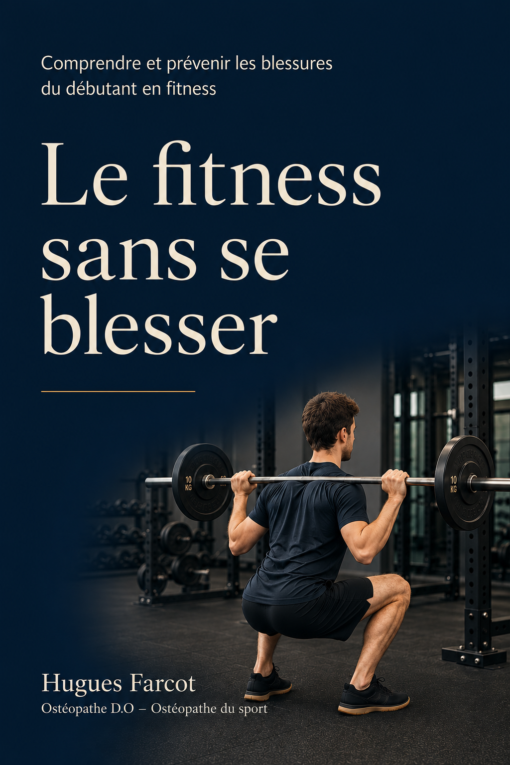 Couverture du guide Le fitness sans se blesser, par Hugues Farcot